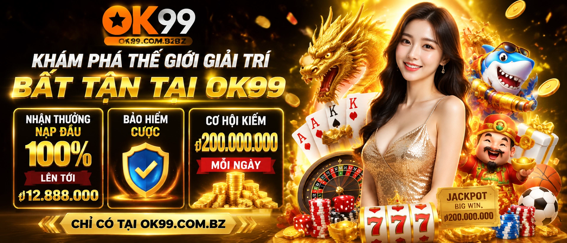 OK99 Casino | No Hu, Ban Ca, Live Casino, Rut Tien 3 Live casino tables for Vietnamese players