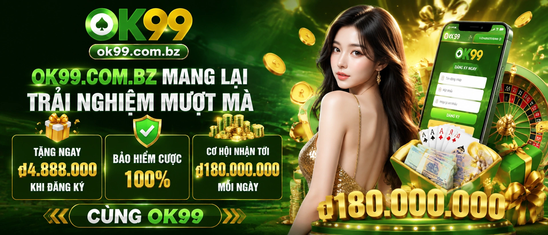 OK99 Casino | No Hu, Ban Ca, Live Casino, Rut Tien 6 Fresh events and practical account support