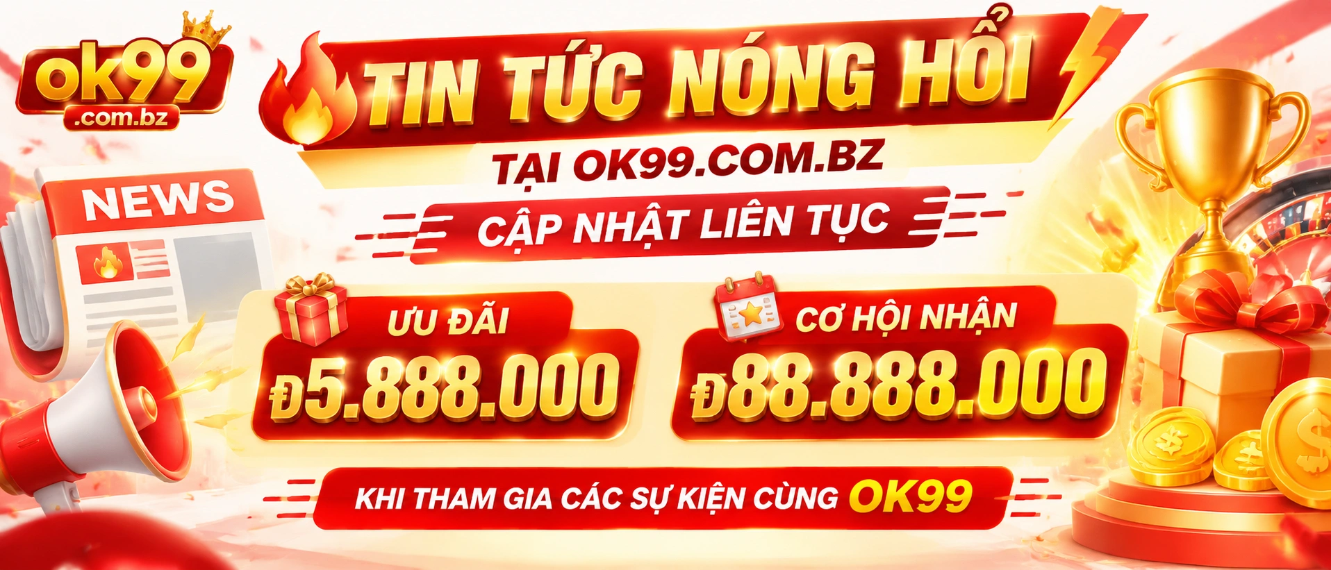 OK99 Casino | No Hu, Ban Ca, Live Casino, Rut Tien 60 Promotions